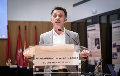 Alfonso Etxeberria, alcalde de Egüés.