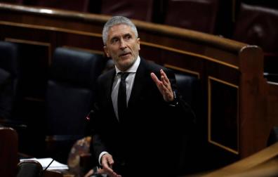 Marlaska elude contestar a la oposición si ordenó pedir información al coronel cesado