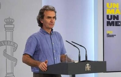 Simón puntualiza que en la fase 2 se mantendrán franjas para mayores y vulnerables