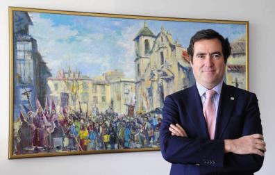 Antonio Garamendi, candidato a la presidencia de la CEOE.