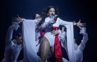 La cantante abarrotó el feudo madrileño este martes, 10 de diciembre, con la asistencia de más de 16.000 espectadores.