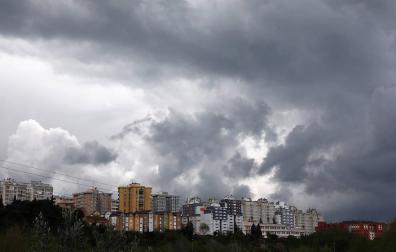 Una tormenta deja 20 litros en Goizueta en apenas diez minutos