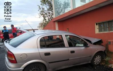 Muere en Ayegui al chocar su coche contra un muro