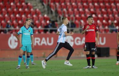 Habrá "acciones penales" contra el espontáneo del Mallorca-Barça