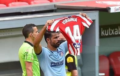 Diego Costa dedica su gol a Virginia Torrecilla, operada de un tumor cerebral