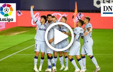 Resumen del Osasuna-Atlético: gol de Joao Félix (0-2)