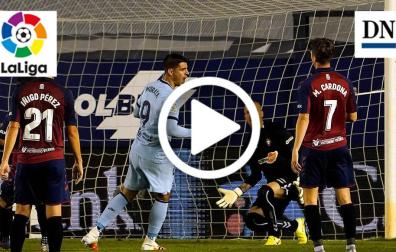 Resumen del Osasuna-Atlético: gol de Marcos Llorente (0-3)