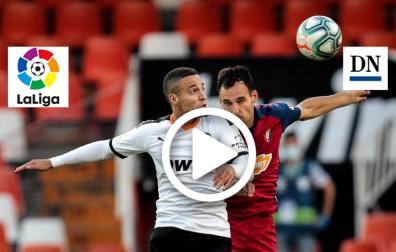 Gol de Rodrigo en el Valencia 2-0 Osasuna