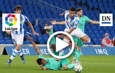Resumen del Real Sociedad-Real Madrid en vídeo