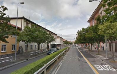 Detenida tras salirse de la vía en la avenida Villava y dar positivo en alcoholemia