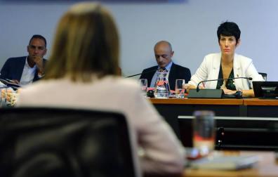 La consejera de Economía y Hacienda del Gobierno de Navarra, Elma Saiz