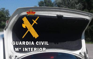 Interceptado en San Adrián cuando transportaba un cordero en el maletero