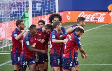 Imágenes del partido entre Osasuna y Leganés en El Sadar.