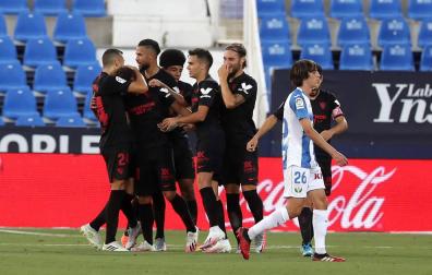 La seriedad del Sevilla prolonga la agonía de un Leganés en caída libre