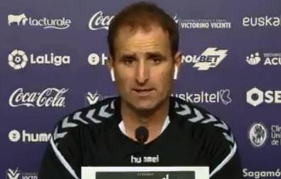 Jagoba Arrasate. "Tenemos que igualar la intensidad del Eibar"