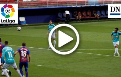 Vídeo del primer gol de Rubén García (0-1)