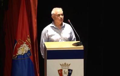 El primero de los candidatos a la Comisión de Control Económico, Alfonso Arróniz.