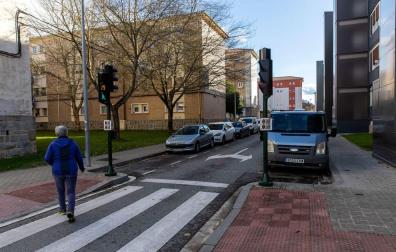 La policía busca al hombre que forcejeó con la vecina fallecida en la Txantrea