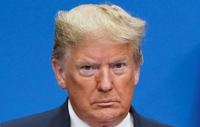 Trump, en la cumbre de la OTAN en Londres.