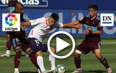 Resumen del Osasuna 2-1 Celta en vídeo