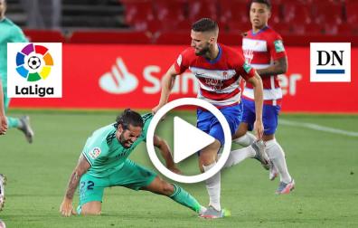 Resumen del Granada 2-1 Real Madrid en vídeo
