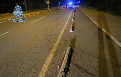 Un vecino de Viana detenido por simular el robo de un coche tras un accidente