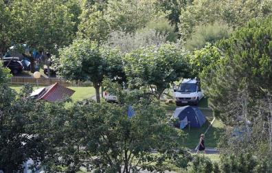 Camping de Zarautz.