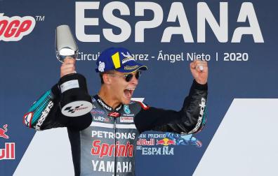 Quartararo gana en Jerez su primera carrera en MotoGP
