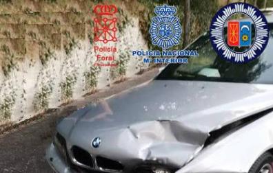 Estado del coche que provocó el atropello.