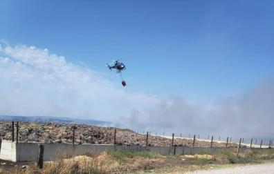 Controlado un incendio en Mélida