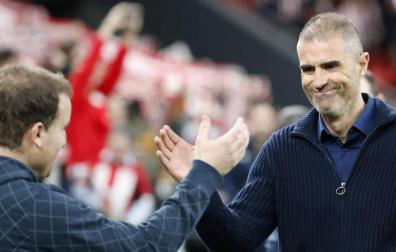 Gaizka Garitano, entrenador del Athletic.
