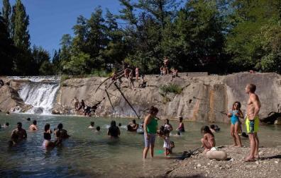 Toda Navarra, en aviso naranja por temperaturas cercanas a 40 grados