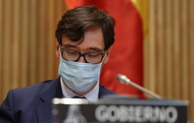 Illa, durante su comparecencia en el Congreso.