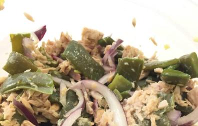 Ensalada de alubias verdes