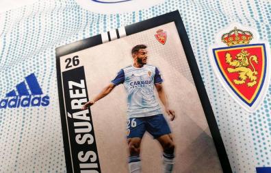 El Zaragoza se despide en las redes de Luis Suárez