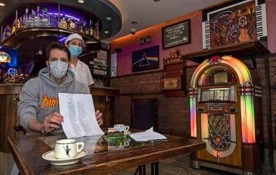 El paquete que viajó de Alemania hasta un bar de Estella