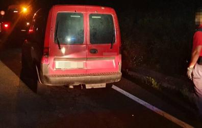 Denunciado en Aoiz tras dar positivo en alcohol, tirar marihuana por la ventanilla y darse a la fuga