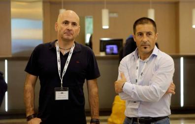 Ander Oroz y Juan Carlos Castillo.