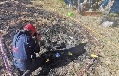 Investigada una pareja como posible responsable de un incendio en Etxauri