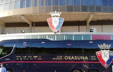 La plantilla de Osasuna se ha reunido en El Sadar para ver el Albacete-Granada