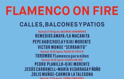 Flamenco on Fire abre el proceso de adquisición de entradas para sus conciertos y actividades gratuitas
