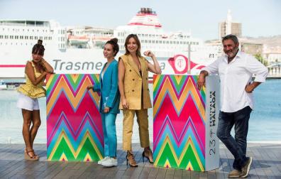 Juana Acosta, maestra de ceremonias en la inauguración del Festival de Málaga