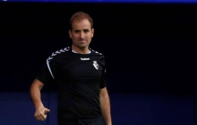 El entrenador de Osasuna, Jagoba Arrasate.