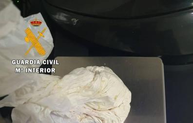 La Guardia Civil ha detenido a una persona por tráfico de drogas en Milagro