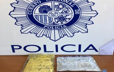Dos detenidos por presunto tráfico de drogas, e intervenidos 59 gramos de speed