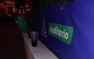 Residencia de estudiantes en la que se realizó el botellón