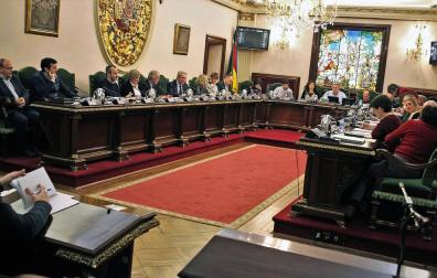El presupuesto del Ayuntamiento de Pamplona, en el aire