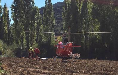 Rescatada una pareja de senderistas que se habían perdido en Alaiz