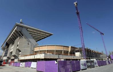 Las obras de El Sadar, en peligro por las nuevas medidas para frenar el coronavirus