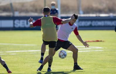 Osasuna mete una marcha más en la preparación del partido ante el Cádiz
